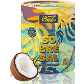 BASK Electrolitos en Polvo Sin Sabor Tubo 287gr 35 Porciones