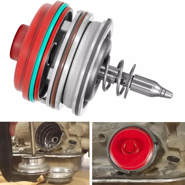 Unbranded 4L60E 700R4 Piston Kits Red Cover and Snap Ring