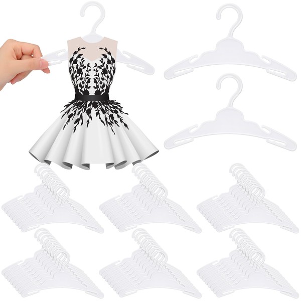 Soulchen 50 Pcs Doll Clothes Hangers for 18 Inch Dolls,