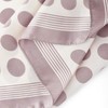 ANIMQUE Women's Faux Silk Scarf Square Silk Scarf Polka Dots