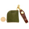 Agility affa "Argen SS" Coin Purse, L-shaped Zipper, Small, Men's,