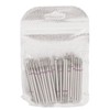 50pcs Flame Nail Drill Bit Carborundum Cuticle Remover Bits Kit