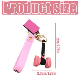 SUJEBKC Blackpink Keyring, Blackpink Merch, Key Fob Characters for Concerts and Support Clubs, Black Pink Fan Item