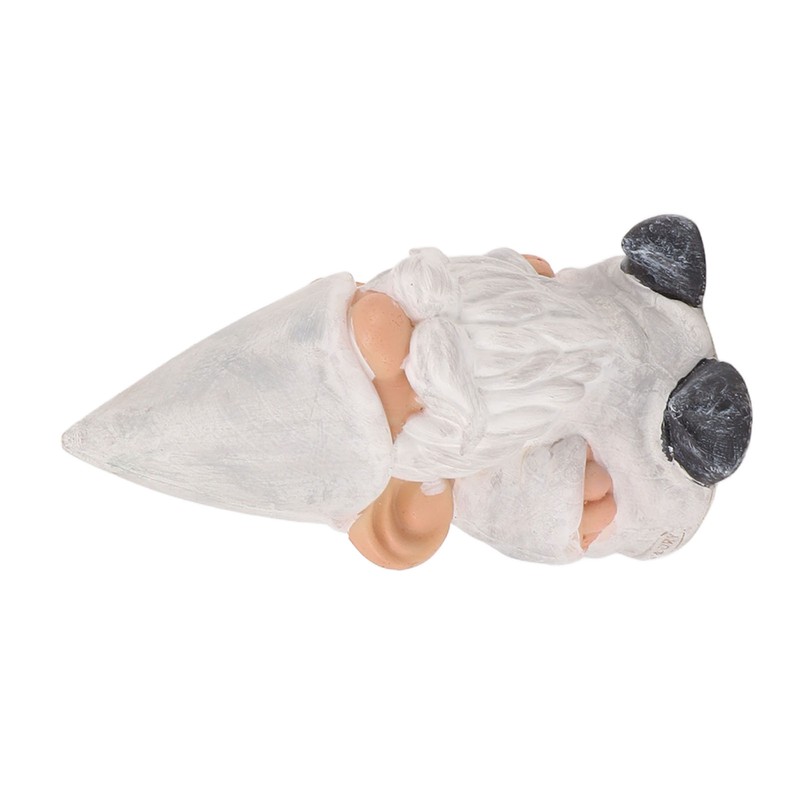 Garden Gnome Resin Structure Stable Bottom Retro Style Gnome Figurine