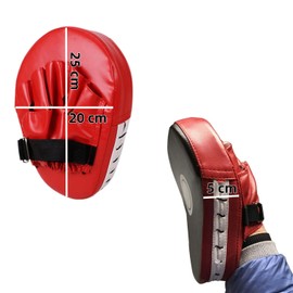 LATRAT 1 Pair of Pads Trainer Pads Kickboxing Boxing Pads, Punch Pads, Boxing Pads, Kickboxing Punch Pads for Muay Thai Karate Taekwondo Martial Arts
