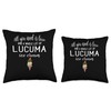 Lucuma Ice Cream Gift for Ice Cream Lovers! Throw Pillow