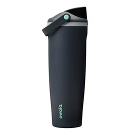 CHILLOUT LIFE - Botella de agua de acero inoxidable aislada para niños de 17 onzas con tapa de popote a prueba de fugas y 144 calcomanías
