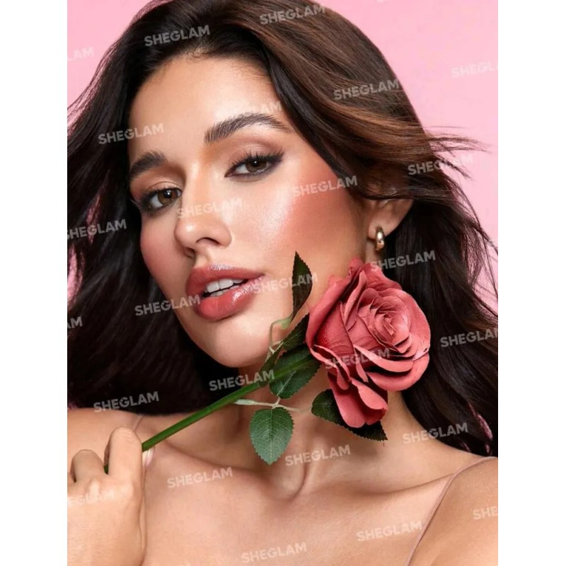 Sheglam Rubor En Polvo En Diseño De Rosa Tono Del