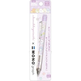 San-X Sumikko Gurashi Monogram Mechanical Pencil, PH24906, Pen Size: H5.8 x 0.4 inches (147 x 11 mm)
