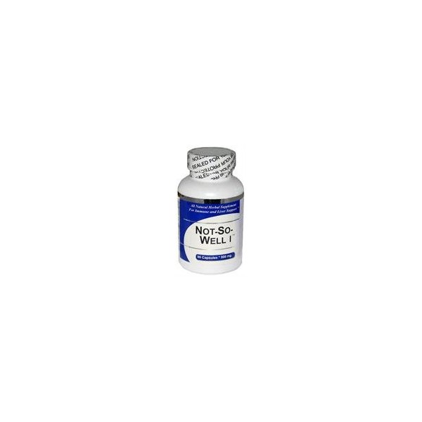Not-So-Well I (90 Capsules) - Concentrated Herbal Extract - Dietary