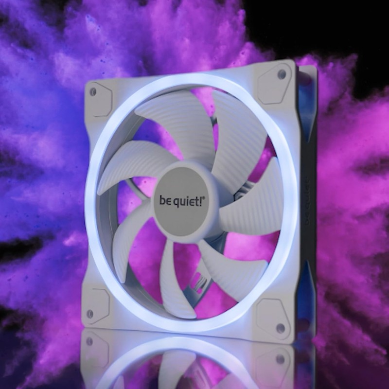 be quiet! Light Wings White 120mm PWM high-speed Triple Pack