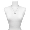 Delight Jewelry Silvertone Large Blue Crystal Lightning Bolt - Sister
