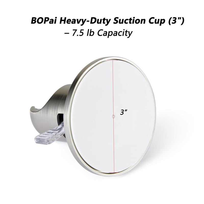 BOPai Suction Cup Shower Head Holder for Handheld Shower –