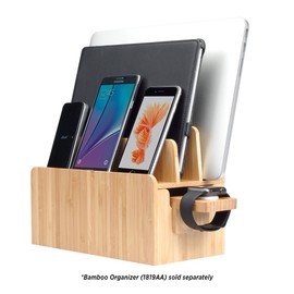 MobileVision Compatible Stand for Apple iWatch Adapter for use with Bamboo Charging Stations and Multi-Device Organizers