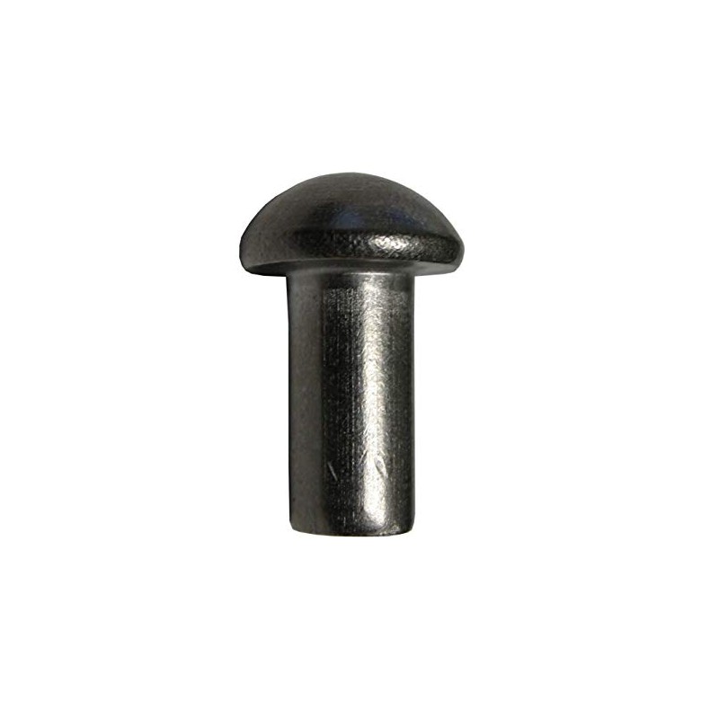 1/4" Dia. X 1/2" Length Stainless Solid Round Head Rivet,