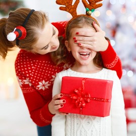 MIAHART 60 Sheets Christmas Tissue Paper 50 * 35cm Christmas Wrapping Paper for DIY and Craft Gift Bags Decorations (Red)