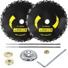 (2pack) Brush Cutter Blade Chainsaw Trimmer - 9 Inch 20