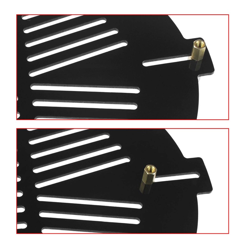 Astromania Bahtinov Mask Focusing Mask for Telescopes - FM100mm for