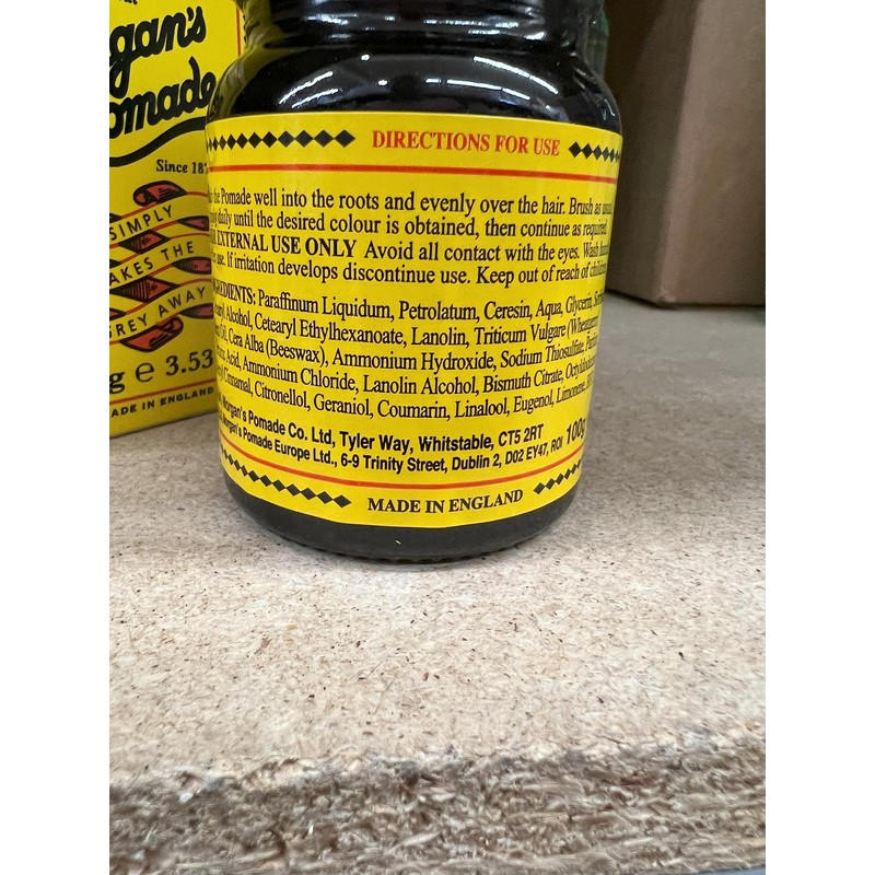 Morgans Pomade Darkens Grey Hair 100g