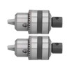 2 Set Heavy Duty Drill Chuck 3 Claw Aluminum Alloy
