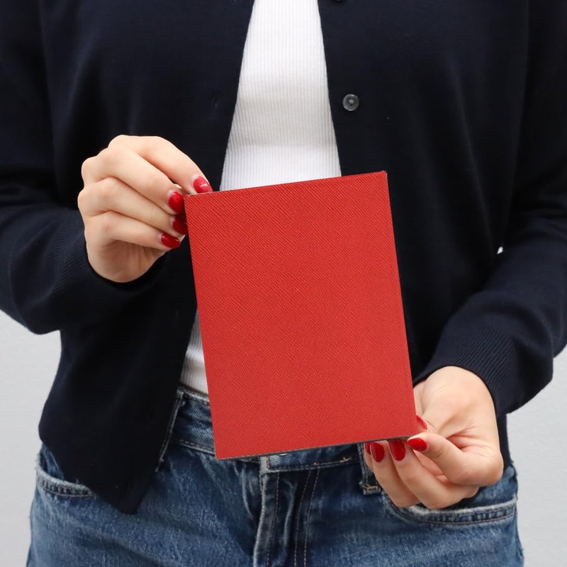 KOKOLET Porta Pasaporte y Visa Rojo