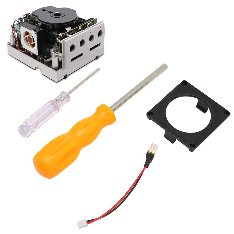 Fan 3D Print Mount Kit Replacement Game Console Cooling Fan