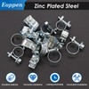 Eoppen 34Pcs 5 Sizes 8-18mm Fuel Line Clamp Assortment Kit,