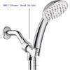 Unbranded Head Holder Wall-mounted Adjustable Shower Arm Bracket Universal Handheld