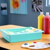 School Smart Sturdy Plastic Storage Tray, Multifunctional Design for Classroom,