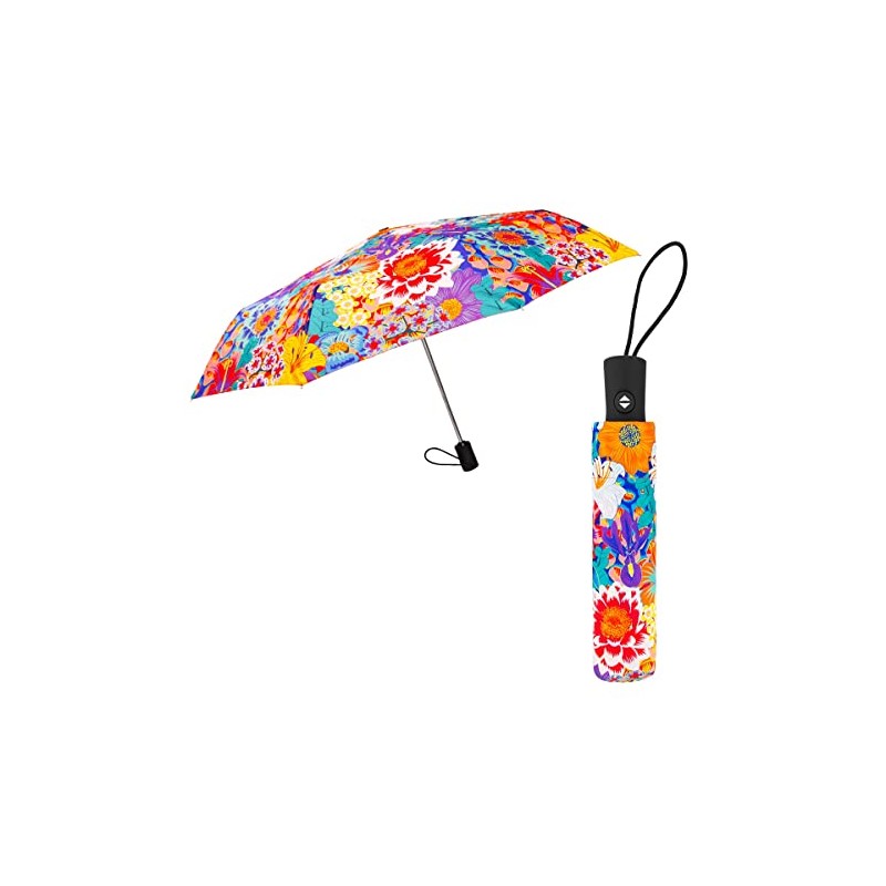 pylones, Automatic Folding Umbrella Spring Multi-Coloured, multicoloured
