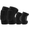 Children Protective Gear Set Soft Adjustable Kid Elbow Pads Knee
