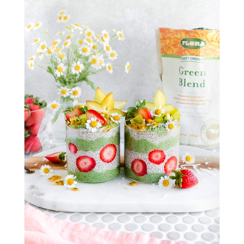 Flora - Green Blend Fermented Grasses, Whole Foods and Superfoods,