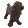 Rustic Cast Iron Metal Whimsical Cocker Spaniel Puppy Dog Standing