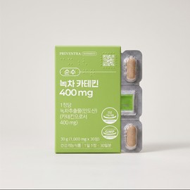 프리벤트라 순수 녹차카테킨 400mg 30정 1개 / 프리벤트라 순수 녹차카테킨 400mg 30정 1개