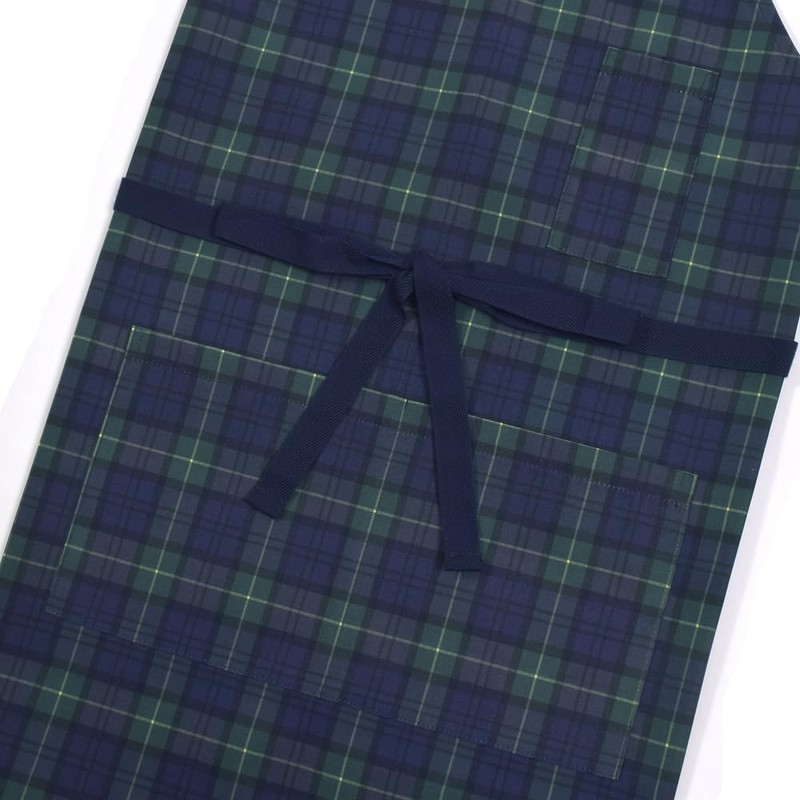 COLORFUL CANDY STYLE High School Apron Set, PET Plastic, Plaid,