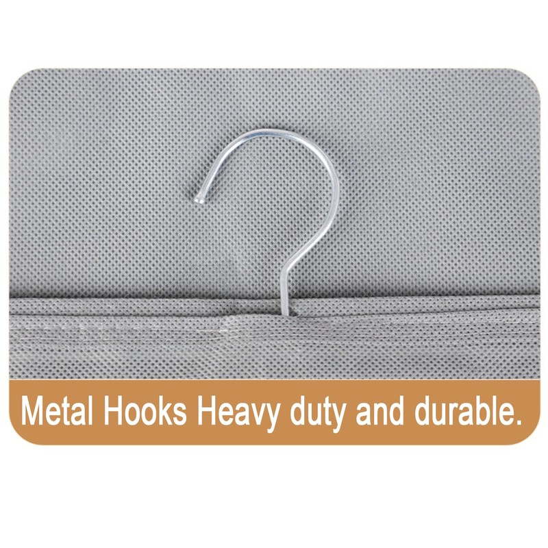 YUNYU Pack of 2 Hanging Bag Storage - Handbag Organiser