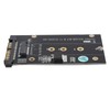NGFF M.2 Key M SSD to SFF‑8639 Adapter PCB Mainboard
