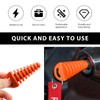 BWBWND 2 PCS Muffler Exhaust Wash Plug, 0.6"-1.5" Rubber Exhaust