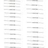 HeyNana 25pcs Magnetic Reed Switch Normally Open N/O Glass Reed