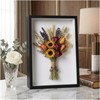 Intckwan A4 Shadow Box Frame, 3 cm Deep Keepsake Display