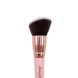 Boozyshop Pink & Rose Gold Angled Blending Brush