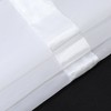 Joyswahl “Julie” Short Voile Curtain with Tabs and Satin Ribbon