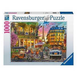 Ravensburger Puzzle 19946 Paris in the Dawn Red 1000 Pieces Puzzle for Adults from 14 Years