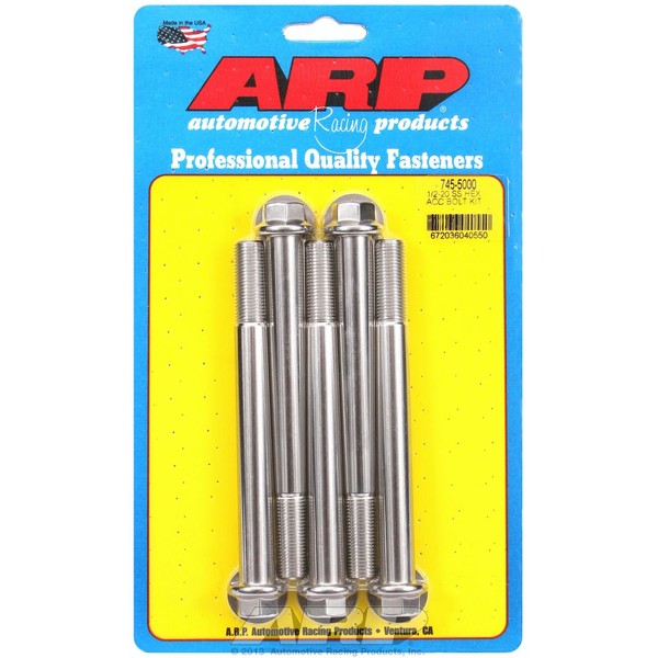 ARP ARP 745-5000 1/2-20" x 5.000 UHL 6-Point Stainless Steel