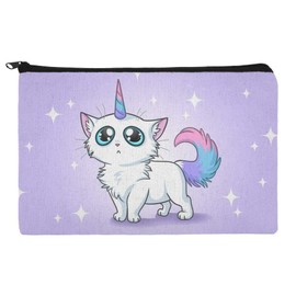 Cat Unicorn Makeup Cosmetic Bag Organizer Pouch