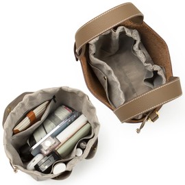 YLS-(S) Bag-in-Bag, Inner Bag (Drawstring Improves Sliding Straps), Pouch, Storage Bag, Lightweight, Tote Bag, Suitable for Bucket Bags, A4, Horizontal, Bag-in-Bag, Mini, Bag-in-Bag, Thin, Bag-in-Bag,