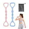DAWZMR 2 PCS Figure 8 Resistance Bands for Women, 15