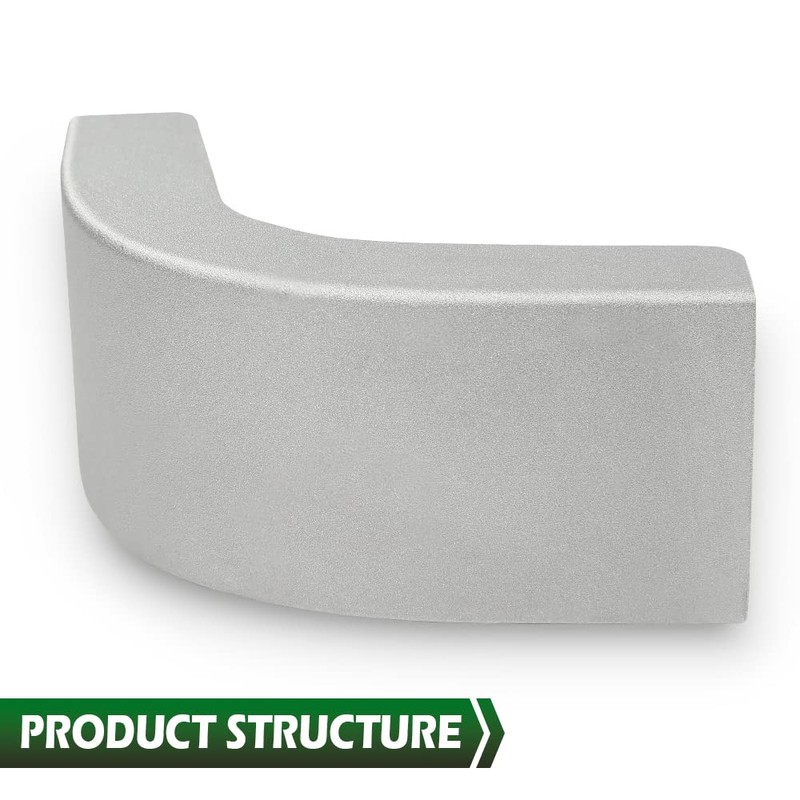 GRAND ORANGE Corner Cap Bracket Pontoon Boat Aluminum C-Shaped