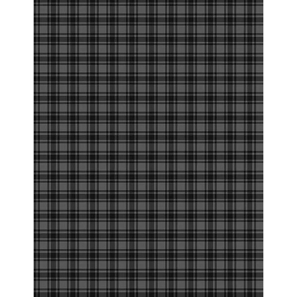 WILMINGTON 33895-999 BLACK PLAID BTY Free Pattern with purchase