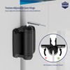 HAPPYGATE Self Closing Gate Hinges Heavy Duty, Adjustable Heavy Duty